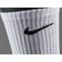 Шкарпетки спортивні Nike Value Cotton Crew 3 пари білі (SX4508-101) Шкарпетки спортивні Nike Value Cotton Crew 3 пари білі (SX4508-101)