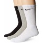 Шкарпетки спортивні Nike Value Cotton Crew 3 пари білі-сірі-чорні (SX4508-965) Шкарпетки спортивні Nike Value Cotton Crew 3 пари білі-сірі-чорні (SX4508-965)