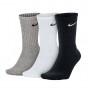 Шкарпетки спортивні Nike Value Cotton Crew 3 пари білі-сірі-чорні (SX4508-965) Шкарпетки спортивні Nike Value Cotton Crew 3 пари білі-сірі-чорні (SX4508-965)