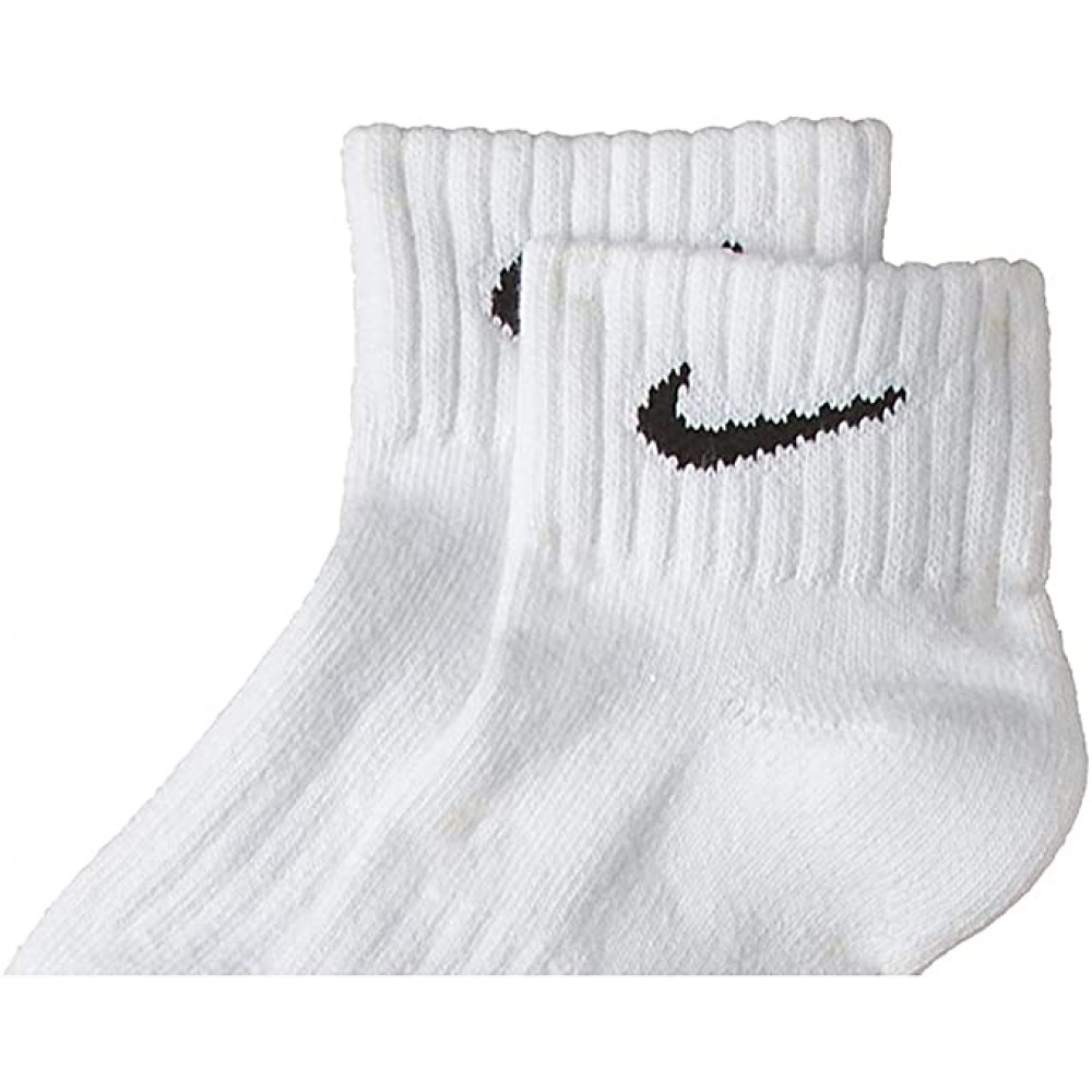 Шкарпетки спортивні Nike Value Cush Ankle 3 пари білі (SX4926-101)
