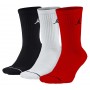 Шкарпетки баскетбольні спортивні Nike Jordan Jumpman Crew 3 пари (SX5545-011)