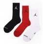 Шкарпетки баскетбольні спортивні Nike Jordan Jumpman Crew 3 пари (SX5545-011)