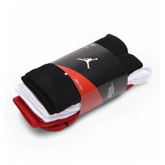 Шкарпетки баскетбольні спортивні Nike Jordan Jumpman Crew 3 пари (SX5545-011)