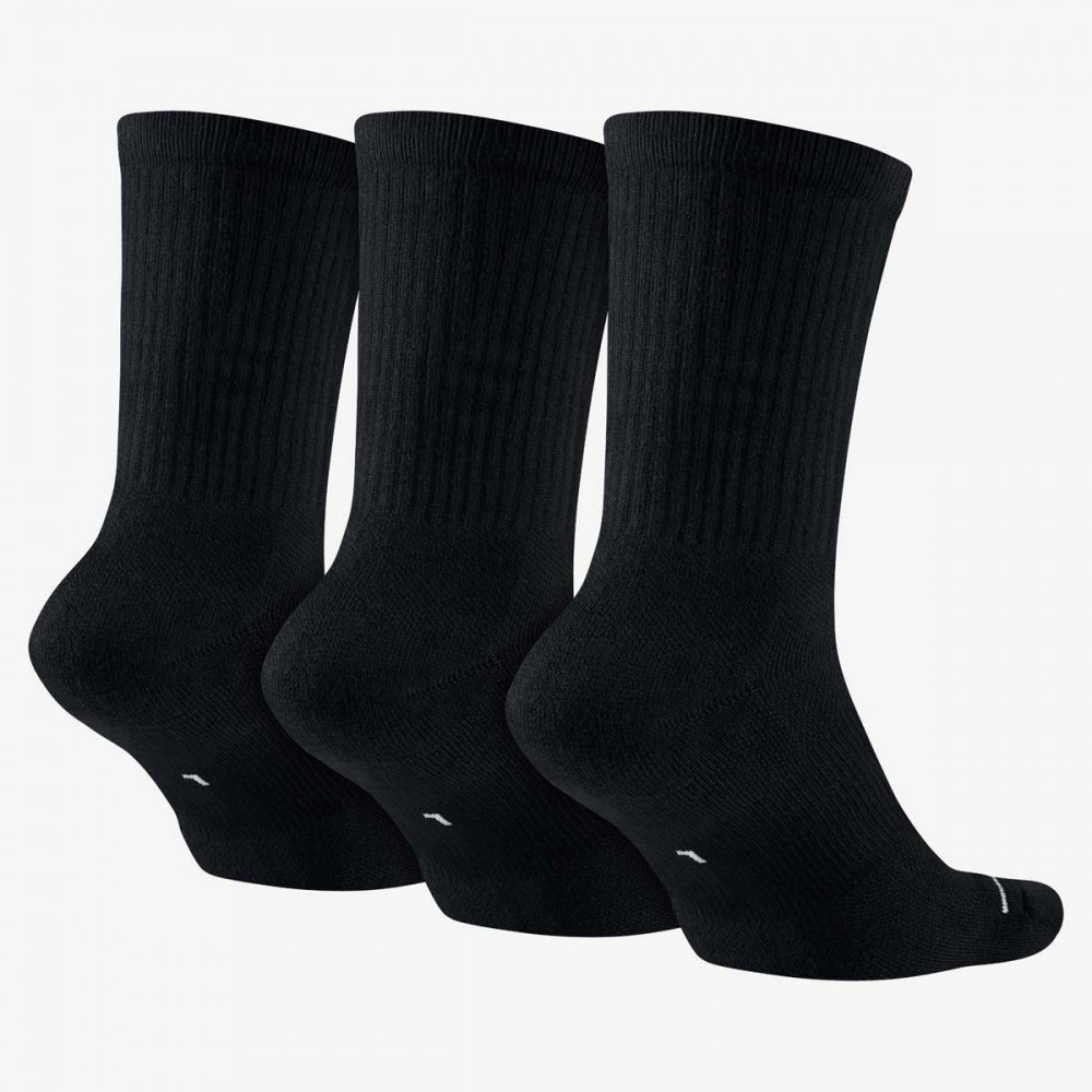 Шкарпетки баскетбольні спортивні Nike Jordan Jumpman Crew 3 пари чорні (SX5545-013)