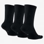 Шкарпетки баскетбольні спортивні Nike Jordan Jumpman Crew 3 пари чорні (SX5545-013)