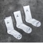 Шкарпетки баскетбольні спортивні Nike Jordan Jumpman Crew 3 пари (SX5545-100)