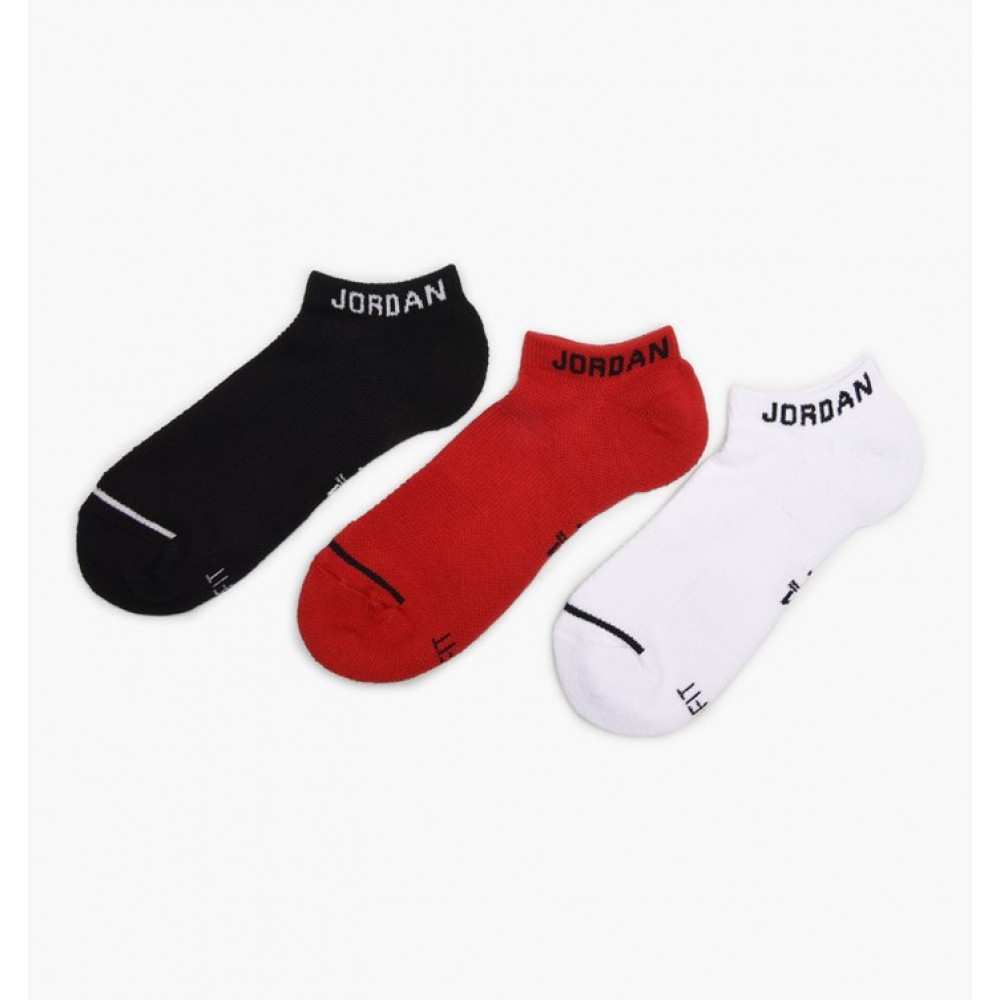 Шкарпетки баскетбольні спортивні Nike Jordan Jumpman Everyday Max No Show 3-pack (SX5546-011)