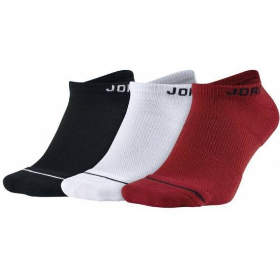 Шкарпетки баскетбольні спортивні Nike Jordan Jumpman Everyday Max No Show 3-pack (SX5546-011)