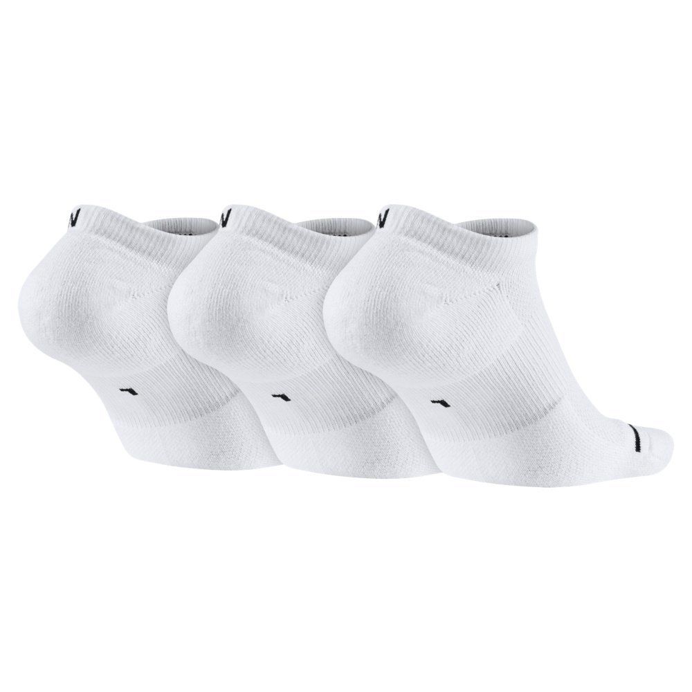 Шкарпетки спортивні Jordan Jumpman No Show 3-pack білі (SX5546-100)