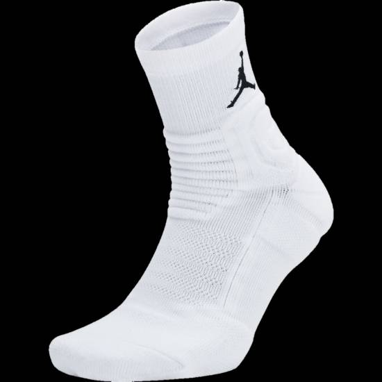 Шкарпетки баскетбольні Jordan Flight Quarter 2.0 Crew Basketball Socks білі (SX5855-101)