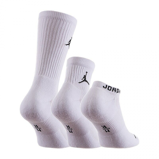 Шкарпетки баскетбольні Jordan Waterfall Socks 3 пары (SX6274-100)