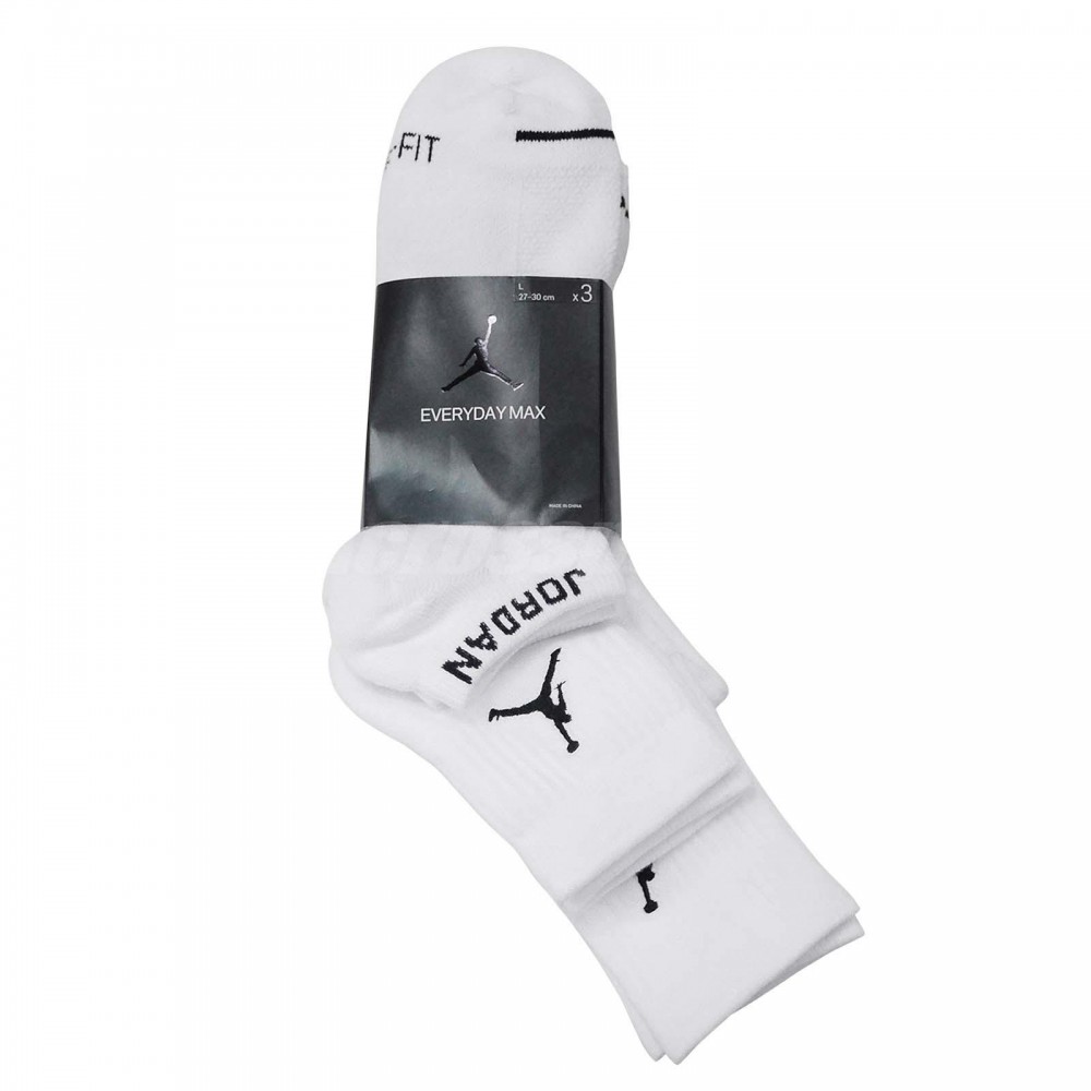 Шкарпетки баскетбольні Jordan Waterfall Socks 3 пары (SX6274-100)