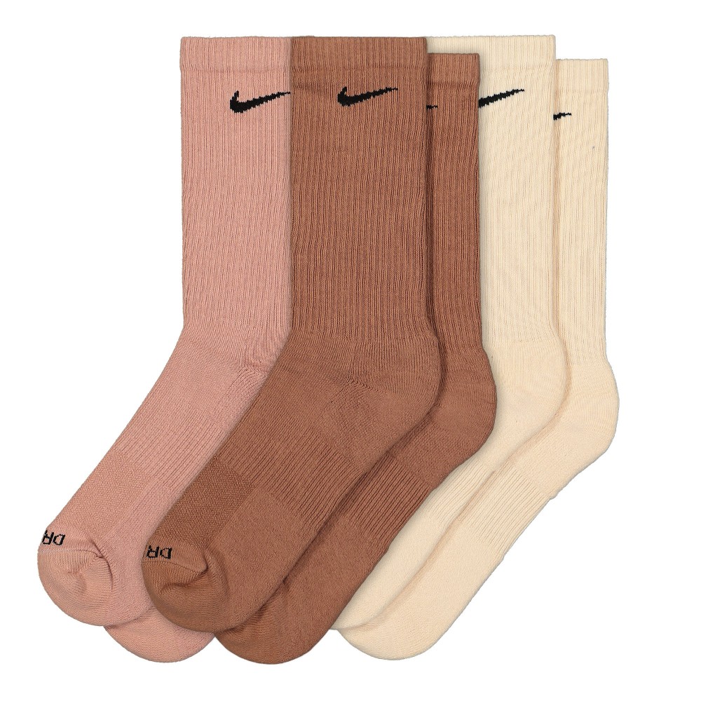 Шкарпетки спортивні Nike Everyday Plus Cushioned Socks 3 пари мультиколор (SX6888-914)