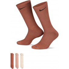 Шкарпетки спортивні Nike Everyday Plus Cushioned Socks 3 пари мультиколор (SX6888-914)