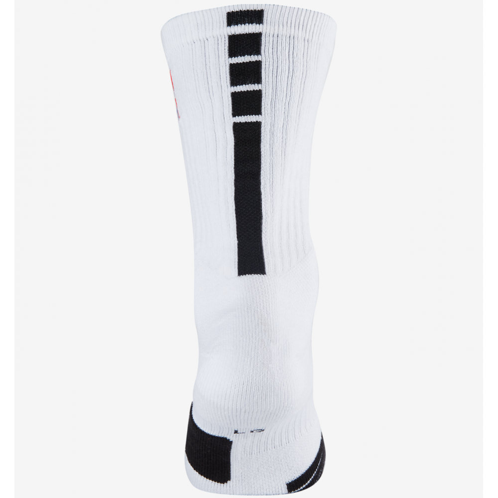 Шкарпетки баскетбольні Nike Elite Crew NBA білі (SX7587-100)