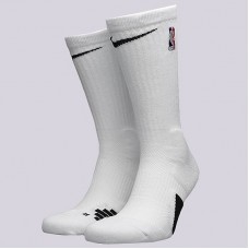 Шкарпетки баскетбольні Nike Elite Crew NBA білі (SX7587-100)