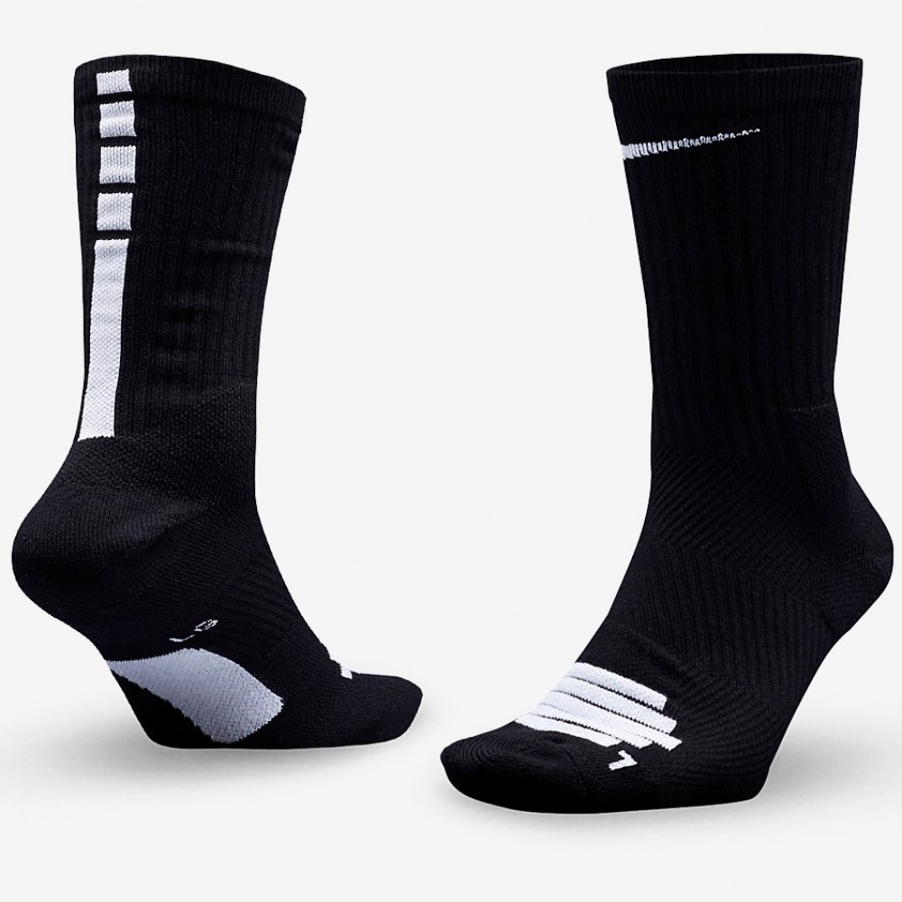 Шкарпетки баскетбольні Nike Elite Basketball Crew Socks чорні (SX7622-013)