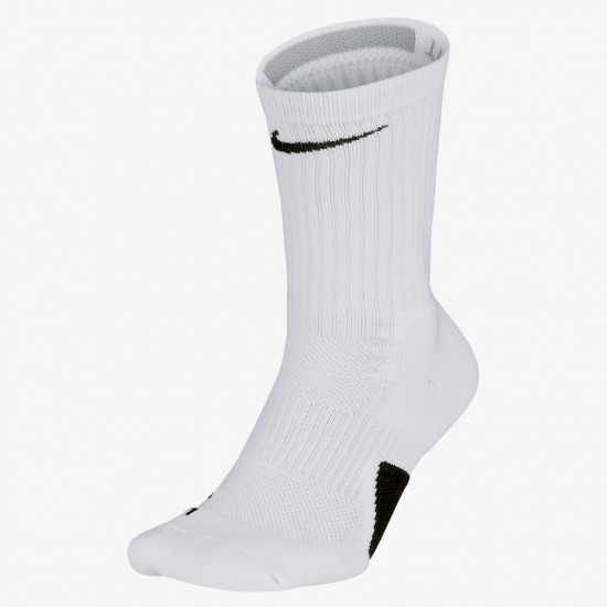 Шкарпетки баскетбольні Nike Elite Basketbal Socks білі (SX7622-100)