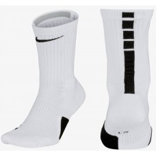 Шкарпетки баскетбольні Nike Elite Basketbal Socks білі (SX7622-100)