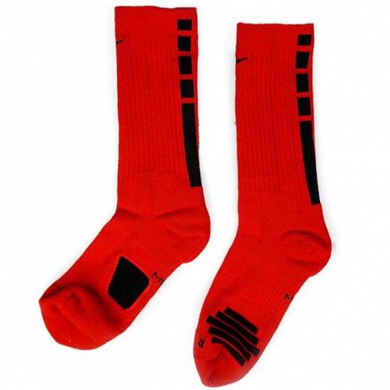 Шкарпетки баскетбольні Nike Elite Crew червоні (SX7622-657)