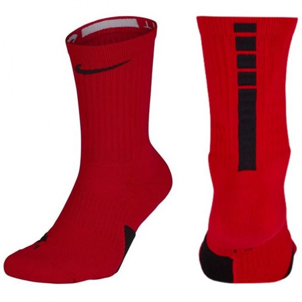 Шкарпетки баскетбольні Nike Elite Crew червоні (SX7622-657)