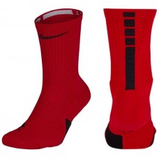 Шкарпетки баскетбольні Nike Elite Crew червоні (SX7622-657)