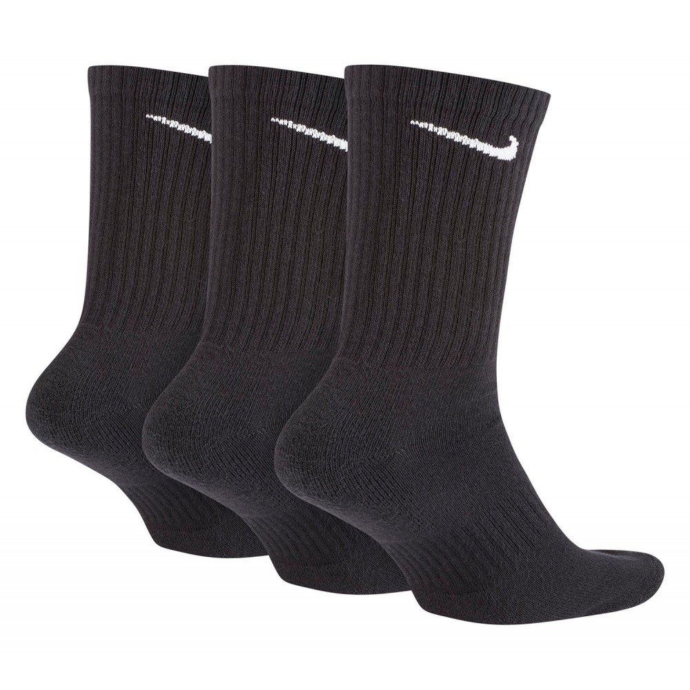 Шкарпетки спортивні Nike Everyday Cushion Crew 3 пари чорний (SX7664-010)