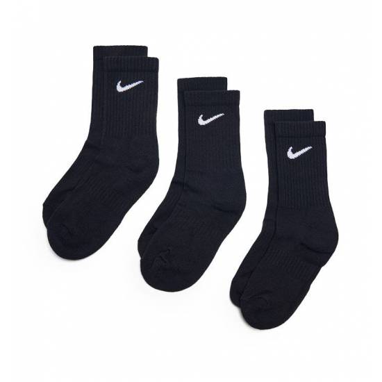 Шкарпетки спортивні Nike Everyday Cushion Crew 3 пари чорний (SX7664-010)