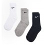 Шкарпетки спортивні Nike Everyday Cushion Crew 3 пари чорний-білий-сірий (SX7664-901) Шкарпетки спортивні Nike Everyday Cushion Crew 3 пари чорний-білий-сірий (SX7664-901)