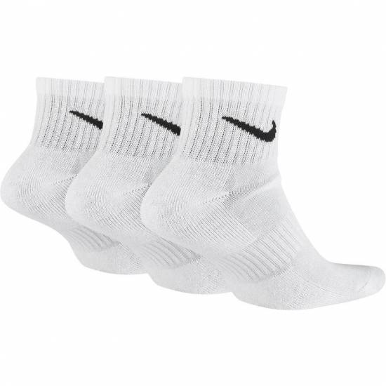 Шкарпетки спортивні Nike Everyday Cushion Ankle 3 пари білі (SX7667-100)