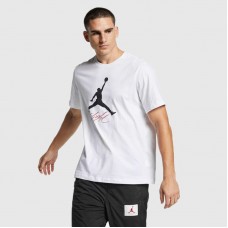 Футболка  Jordan Jumpman Flight Men's T-Shirt чоловіча біла оригінал (AO0664-100)