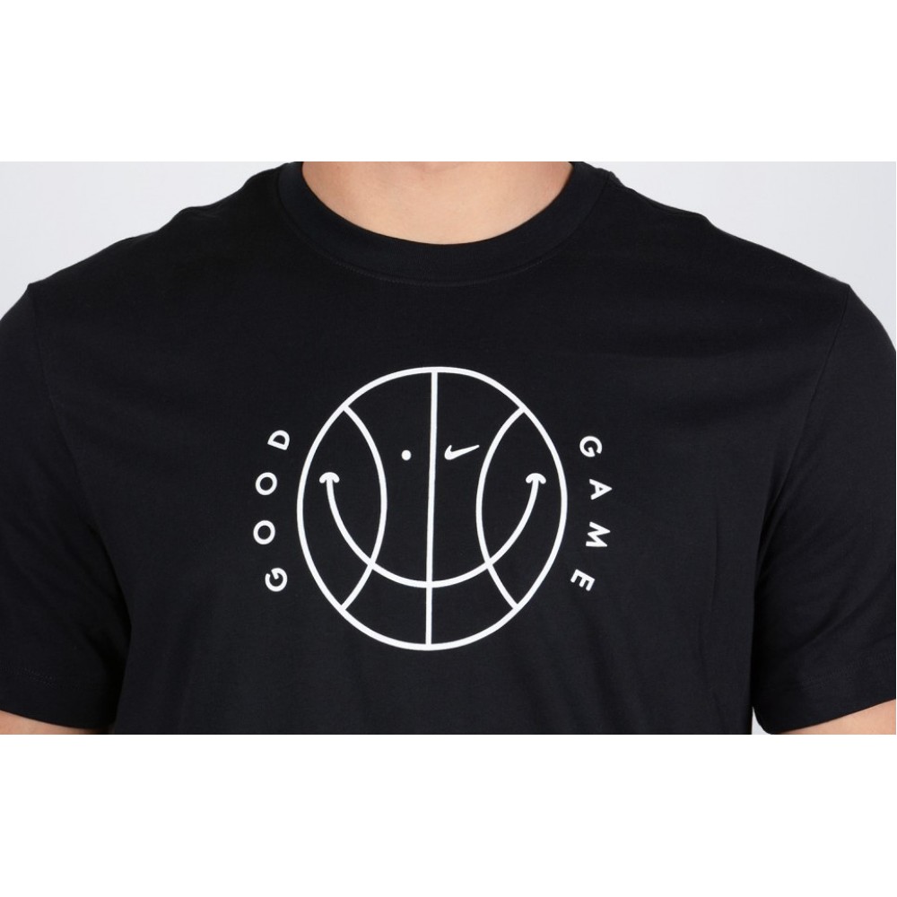 Футболка чоловіча баскетбольна Nike DRY TEE VERBIAGE 2 розмір XL (CD1107-010)