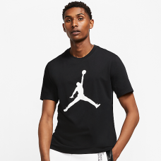 Футболка чоловіча Jordan Джордан Short Sleeve Crew чорна оригінал (CJ0921-011)