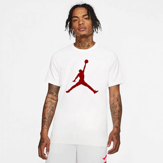 Футболка Jordan Jumpan Short Sleeve Crew чоловіча баскетбольна біла (CJ0921-102)