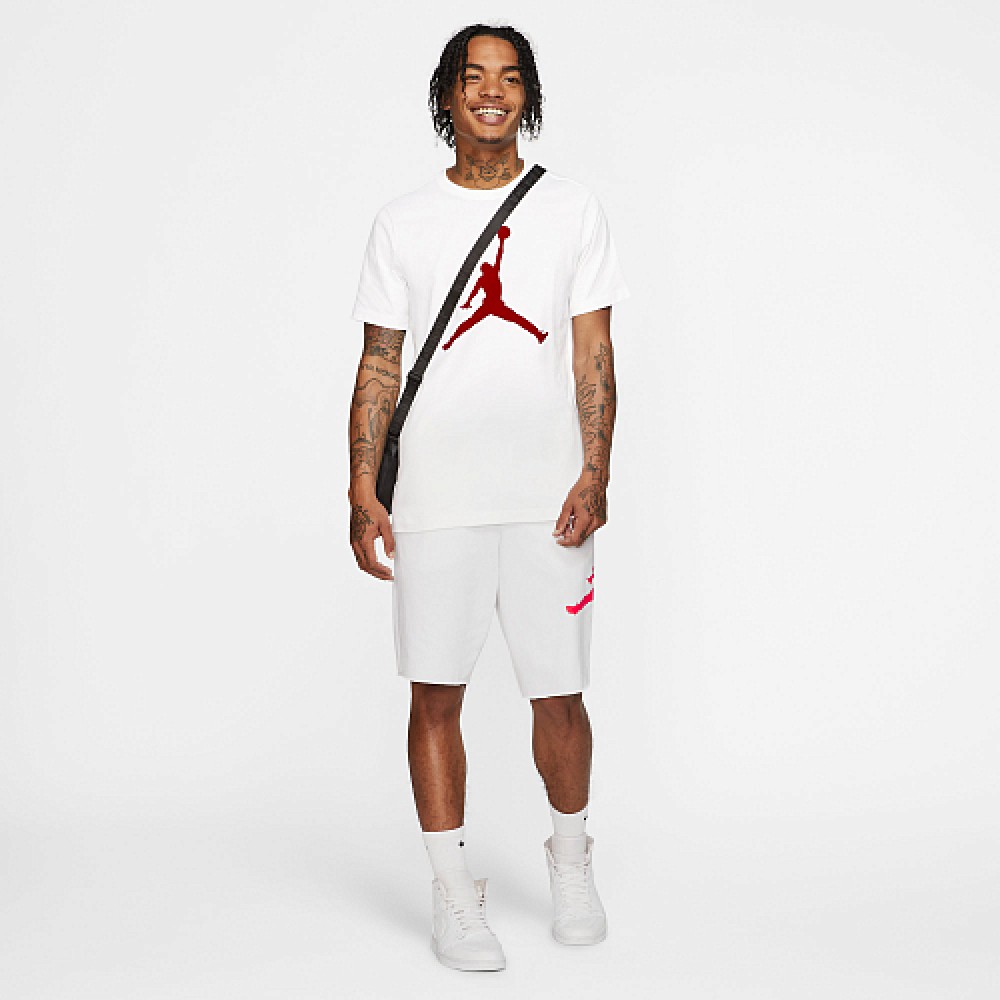 Футболка Jordan Jumpan Short Sleeve Crew чоловіча баскетбольна біла (CJ0921-102)