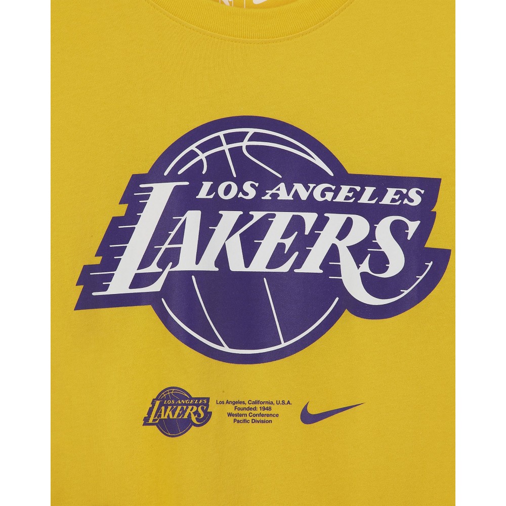 Футболка чоловіча баскетбольна Nike NBA Los Angeles Lakers Logo (CK8381-728)