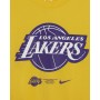 Футболка чоловіча баскетбольна Nike NBA Los Angeles Lakers Logo (CK8381-728) Футболка чоловіча баскетбольна Nike NBA Los Angeles Lakers Logo (CK8381-728)