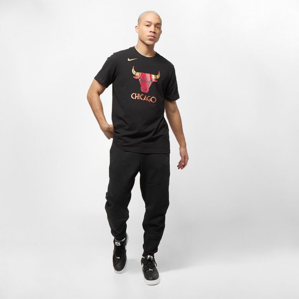 Футболка баскетбольна чоловіча Nike Chicago Bulls City Edition Logo розмір M, L, XL (CT9440-010)
