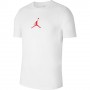 Футболка Jordan Jumpman Air Dri Fit SS Crew чоловіча баскетбольна біла(CW5190-101)