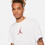 Футболка Jordan Jumpman Air Dri Fit SS Crew чоловіча баскетбольна біла(CW5190-101)