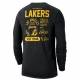 Футболка баскетбольна з довгими рукавами Nike Los Angeles Lakers Courtside Elements (DA5897-010)