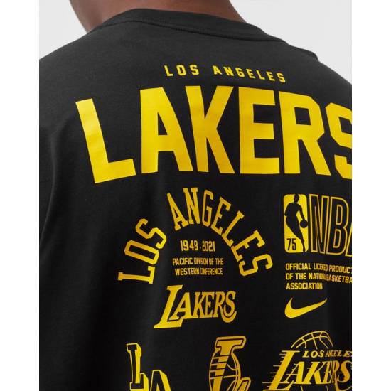 Футболка баскетбольна з довгими рукавами Nike Los Angeles Lakers Courtside Elements (DA5897-010)
