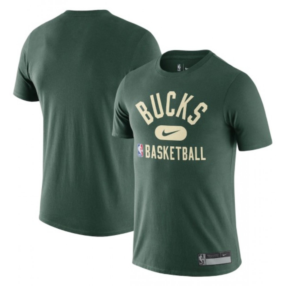 Футболка баскетбольна Nike NBA Milwaukee Bucks Dri-Fit Top (DA5928-323)