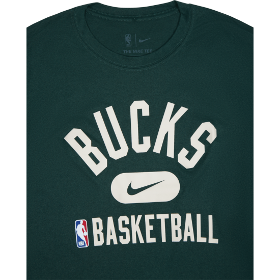 Футболка баскетбольна Nike NBA Milwaukee Bucks Dri-Fit Top (DA5928-323)