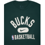 Футболка баскетбольна Nike NBA Milwaukee Bucks Dri-Fit Top (DA5928-323) Футболка баскетбольна Nike NBA Milwaukee Bucks Dri-Fit Top (DA5928-323)