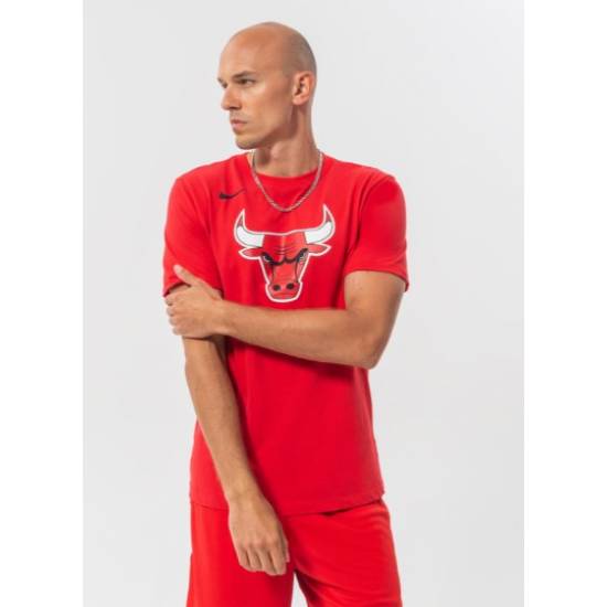 Футболка баскетбольна чоловіча Chicago Bulls Logo Men's Nike Dri-FIT NBA T-Shirt (DA6005-657)