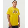 Футболка чоловіча баскетбольна Nike NBA Los Angeles Lakers Men's Dri-FIT Logo T-Shirt (DA6023-728) Футболка чоловіча баскетбольна Nike NBA Los Angeles Lakers Men's Dri-FIT Logo T-Shirt (DA6023-728)