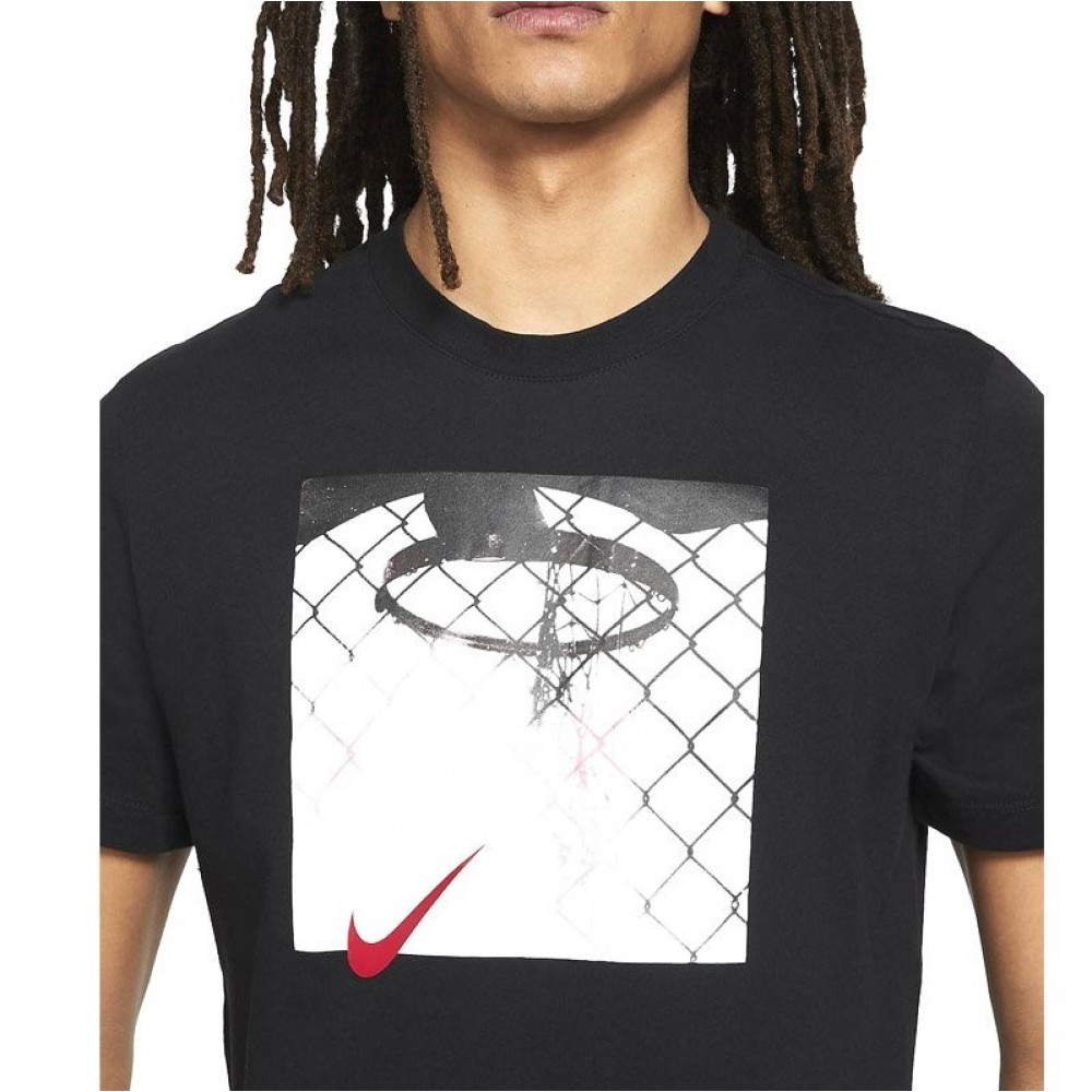 Футболка баскетбольна Nike HBR PHOTO SS TEE розмір XL (DD0769-010)