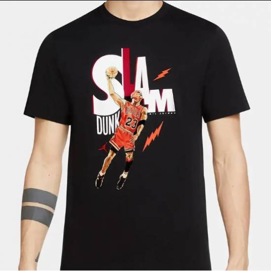 Футболка чоловіча Nike Jordan Game 5 Men's T-Shirt Standard Fit (DH8948-010)