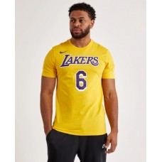 Футболка чоловіча баскетбольна Nike Los Angeles Lakers Lebron James Men's Nike NBA T-Shirt (DR6380-728)